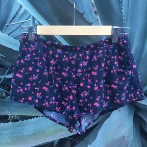 Floral Bootie Loungewear Shorts